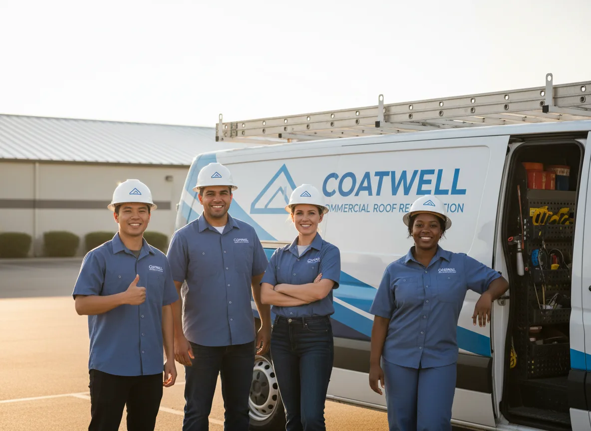 Commercial roof coating company in Ledyard, CT